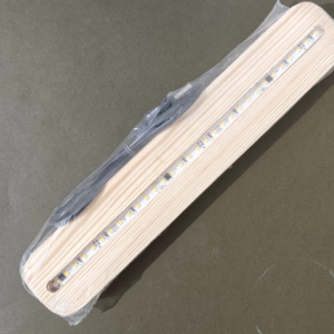 Wooden LED Light Stand - 8Inch
